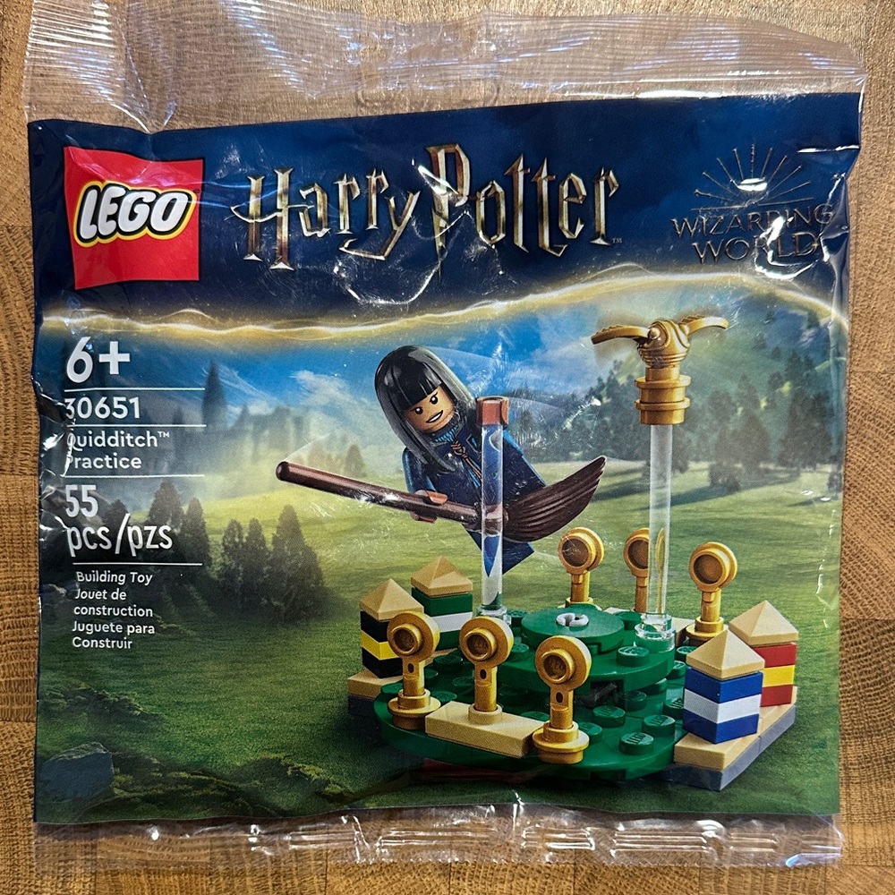 LEGO 30651 Harry Potter Quidditch Set with Green and Gold New